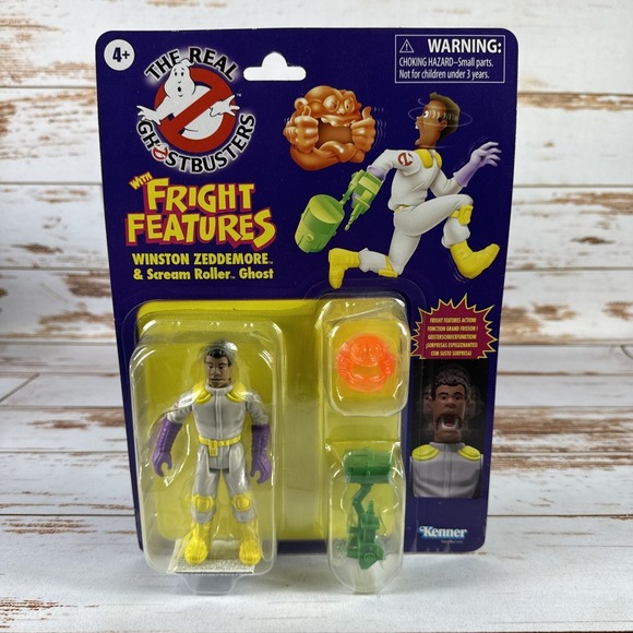 Ghostbusters Other - Ghostbusters Kenner Classics Winston Zeddemore & Scream Action Figure